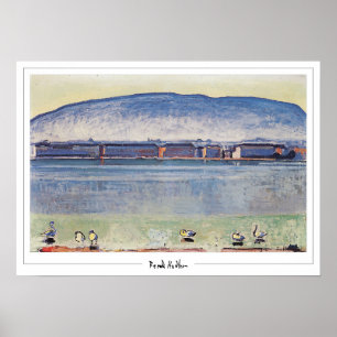 Poster Ferdinand Hodler Cartaz de Arte Zedign #179