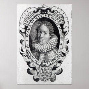 Poster Ferdinando Gonzaga, duque de Mantua