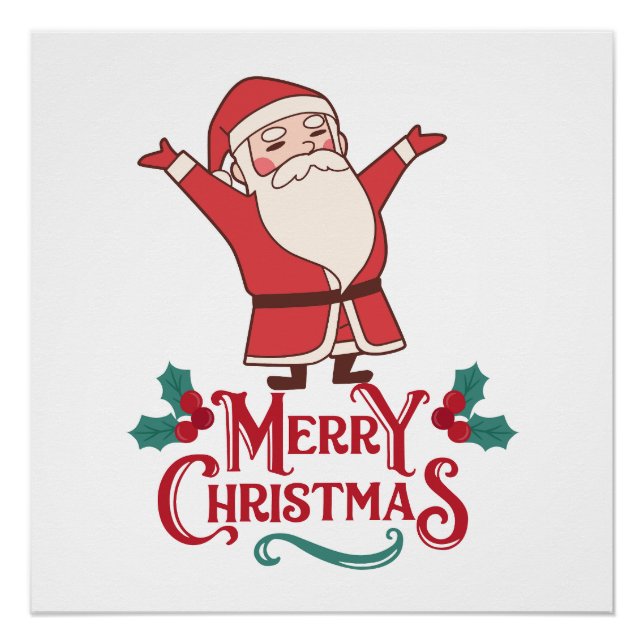 Pôster Feriado da Família Natal 2025, feliz e Brilho (Frente)