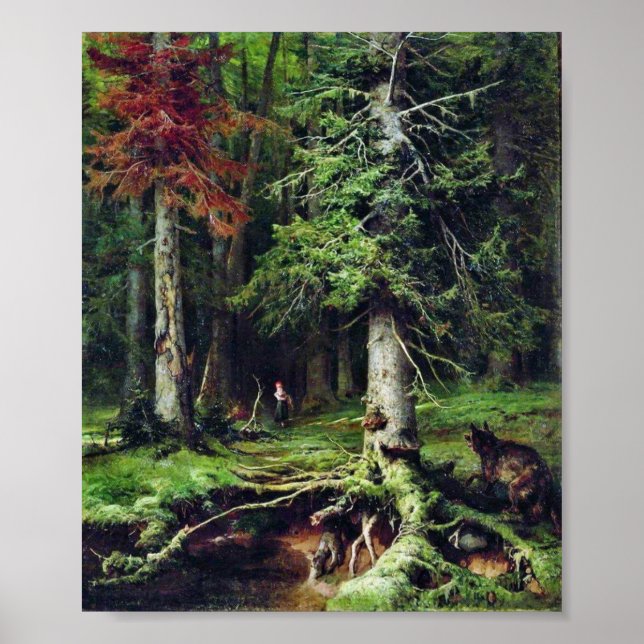 Poster Feriado de Rodkäppchen Chapeuzinho Vermelho (Frente)