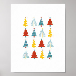 Poster Feriado, Feliz Natal, Árvore de Natal