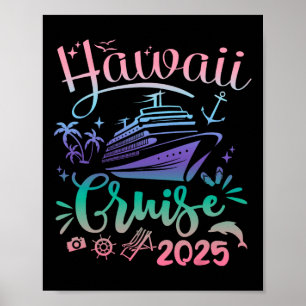 Poster Férias Amigos da Família Hawaii Cruise 2025 M