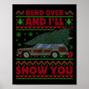 Poster Férias De Natal Se Curvem E Eu Vou Mostrar Xma