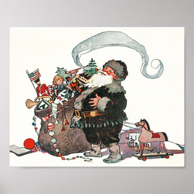 Poster Férias de papais noeis de Natal (Frente)