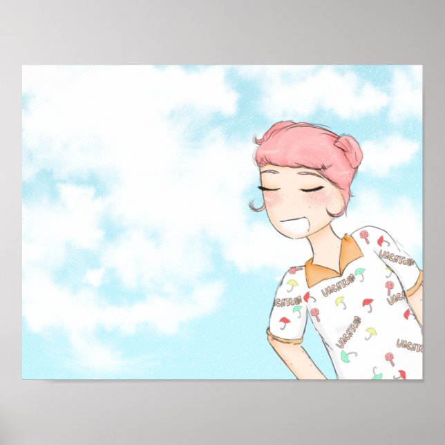 Pôster férias de verão (Frente)