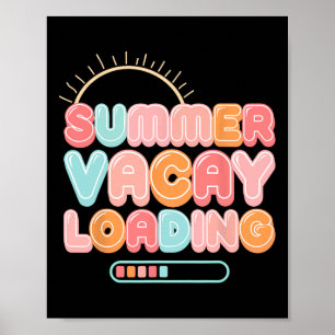 Poster Férias de Verão Carregando Férias da Família Hawai