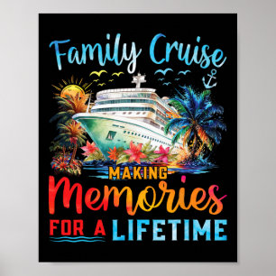 Poster Férias de Verão da Família Cruise Familiar 2025