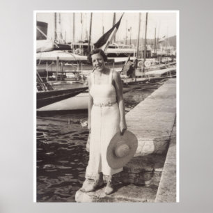 Pôster Férias em Cannes, 1930