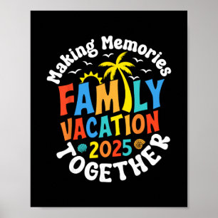Poster Férias em Família 2025 Vibes de Reunião Familiar C