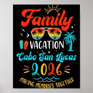 Poster Férias em Família 2026 Cabo San Lucas Verão Combin