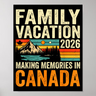 Poster Férias em família 2026 canadá criando memórias de