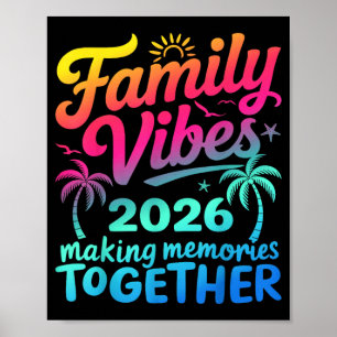 Poster Férias em Família 2026 Praia Correspondência Famíl