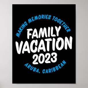 Poster Férias em Família em Aruba 2023
