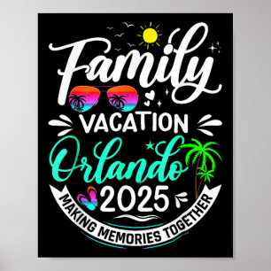 Poster Férias em Família em Orlando 2025 Praia Férias de