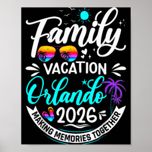 Poster Férias em Família em Orlando 2026 Correspondência