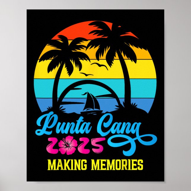 Poster Férias em Família em Punta Cana 2025 República Dom (Frente)