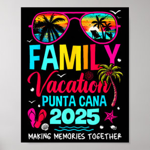 Poster Férias em Família Punta Cana 2025 Criando Memórias