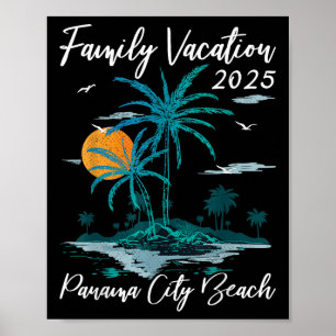 Poster Férias em Família sob a Palmeira 2025 Flórida Cida