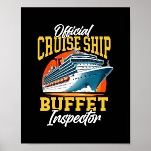 Poster Férias em Navio de Cruzeiro Buffet Oficial de Navi