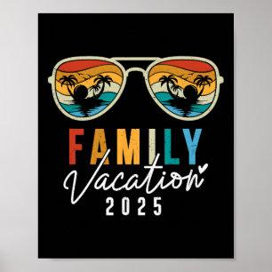 Poster Férias Familiares 2025 Beach Summer Men Miúdas