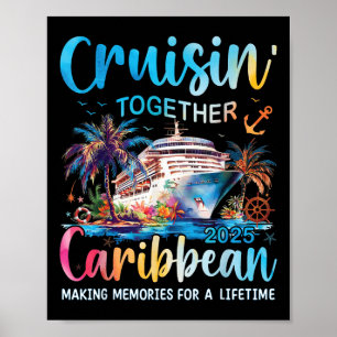 Poster Férias Familiares Caribe Cruise 2025 Cruisin’ Tog
