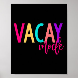 Poster Férias Familiares Correspondentes Modo de Férias S