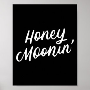 Poster Férias Honeymoonin Bride Groom Honeymoon Após W