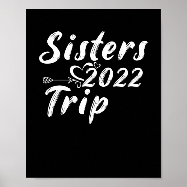 Poster Férias Sisters Trip 2022 (Frente)
