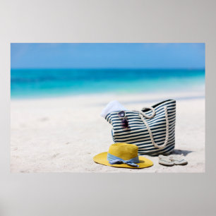 Poster Férias tropicais da praia