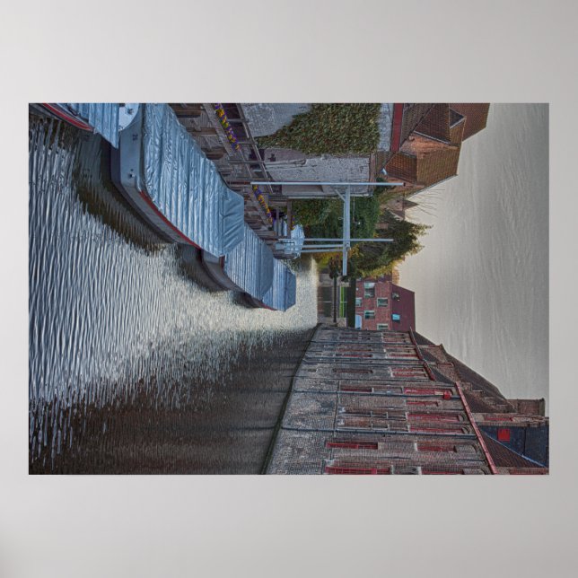 Pôster férias turísticas brugge belgium viagem (Frente)