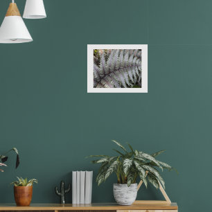 Pôster Fern Floral pintado japonês