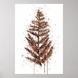 Poster Fern Leaf