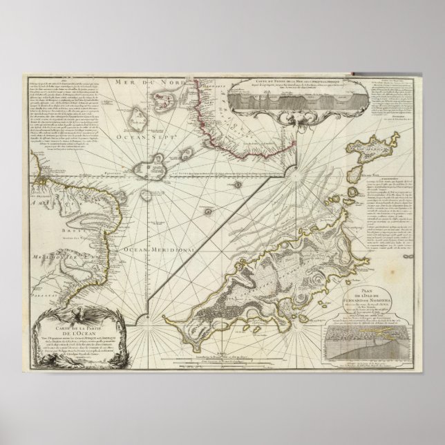 Pôster Fernand de Noronha Island (Frente)