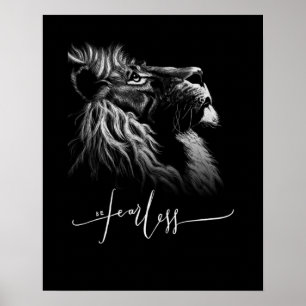 Poster Ferocious Lion
