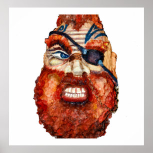 Poster Feroz Viking Escandinavo