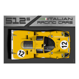 Pôster Ferrari 512S LM No.12