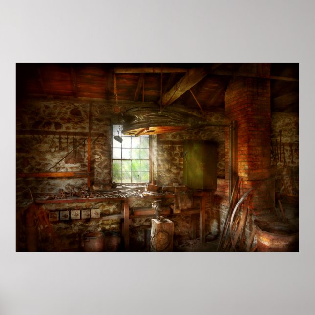 Poster Ferreiro - Respirando vida no metal (Frente)