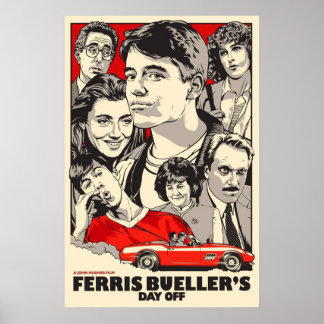 Poster Ferris Bueller Day Off
