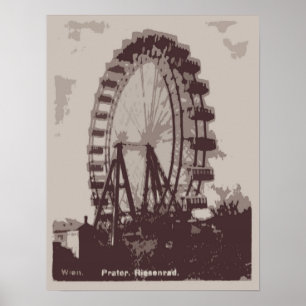 Poster Ferris Wheel, Viena 1939