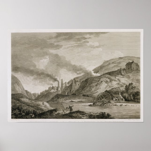 Pôster Ferro para Fundição de Canhão e Coragem (Frente)