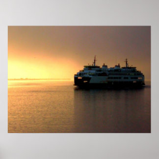 Pôster Ferry and Fog
