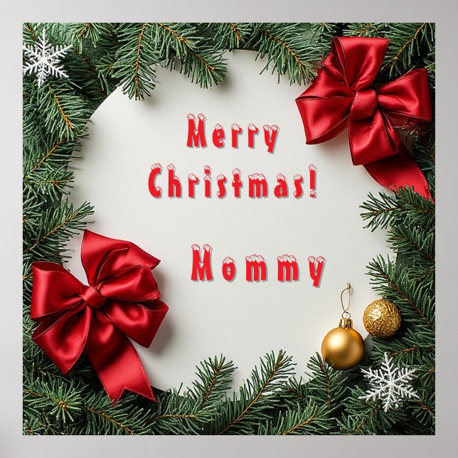 Poster FesNatal Wreath (Frente)