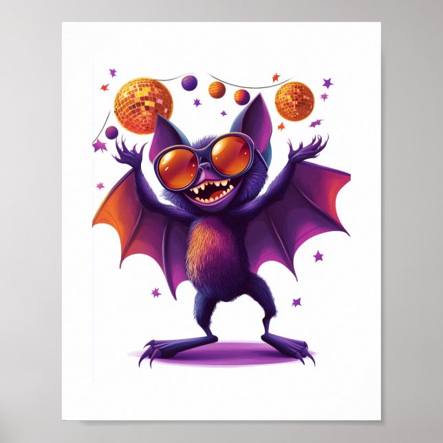 Poster Festa Bat-tastic do Halloween (Frente)