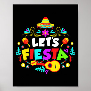 Poster Festa Cinco De Maio Vamos Festa Mexicana