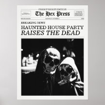 Festa da Casa Assombrada do Jornal The Hex Press