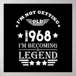 Poster Festa de aniversário de 55.a safra personalizada