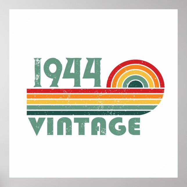 Poster Festa de aniversário de 80 de oitava safra persona (Frente)