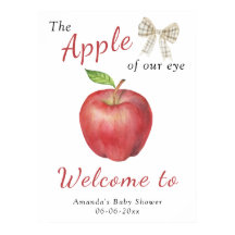 Festa de boas-vindas de maçã aquática