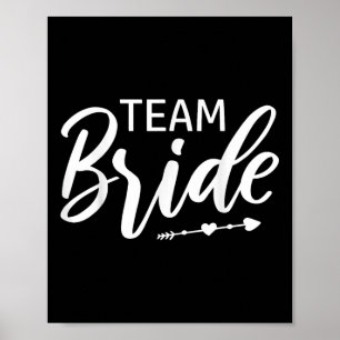 Poster Festa de casamento do Team Bride