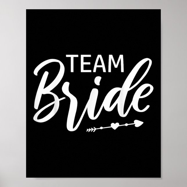 Poster Festa de casamento do Team Bride (Frente)